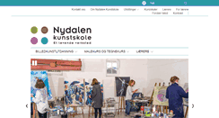Desktop Screenshot of nydalenkunstskole.no